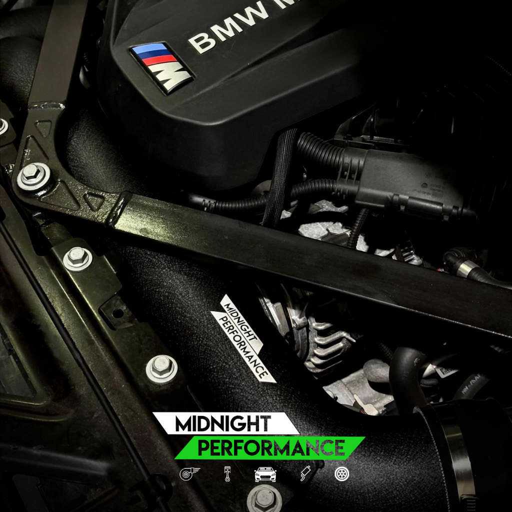 BMW S58 Front Mount Twintake Induction kit (G80 G81 M3, G82 G83 M4 & G87 M2) - Midnight Performance - Midnight Performance