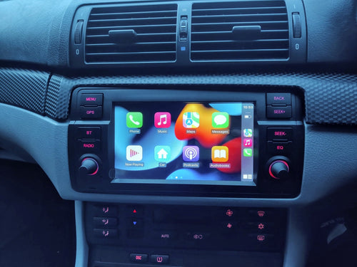 BMW 3 Series E46 Apple CarPlay & Android Auto System 6GB 128GB - Modified Parts Supplier