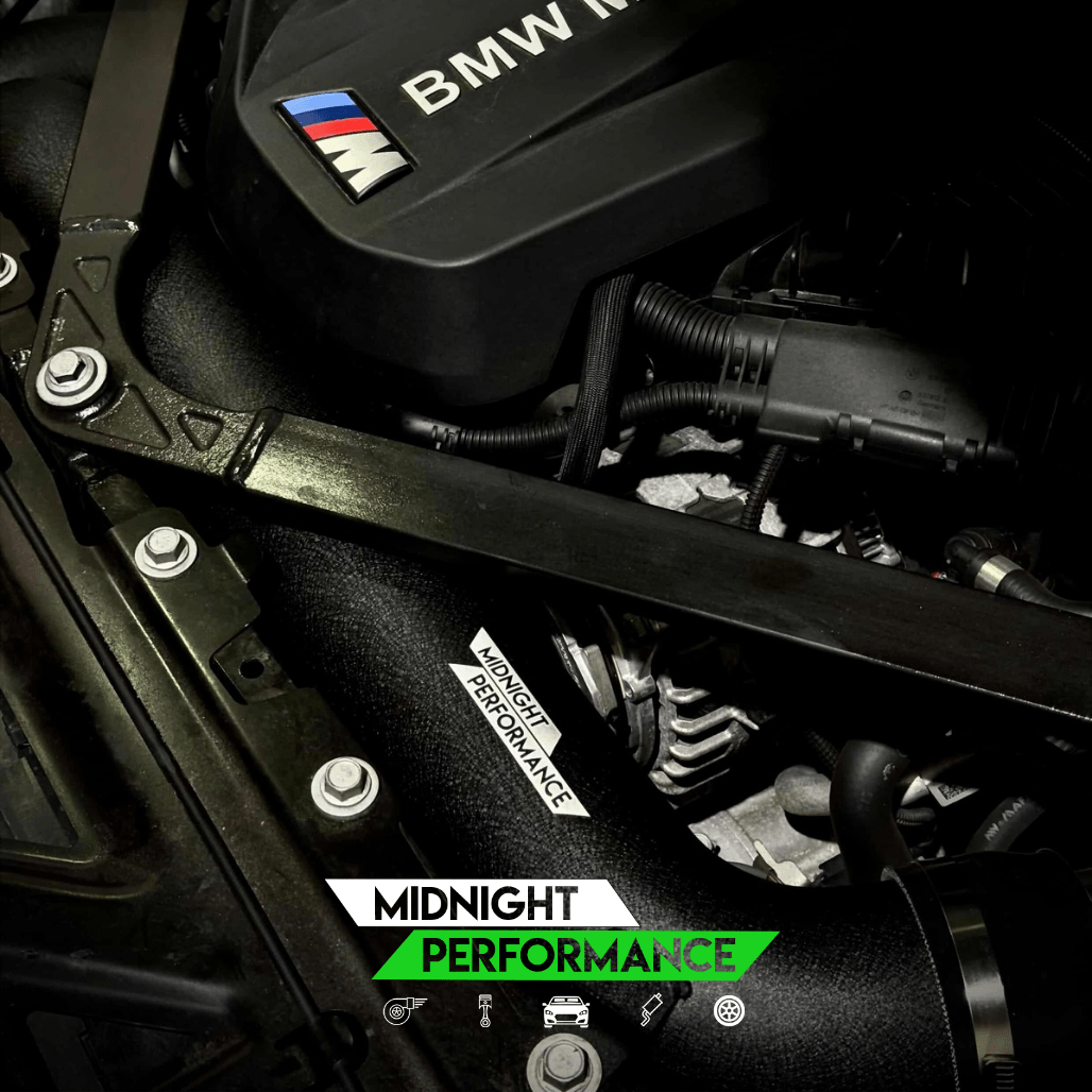 BMW S58 Front Mount Twintake Induction kit (G80 G81 M3, G82 G83 M4 & G87 M2) - Midnight Performance - Modified Parts Supplier