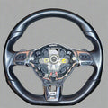 Golf R Mk6 Flat Bottom Steering Wheel With flappy paddles (Genuine) - Modified Parts Supplier