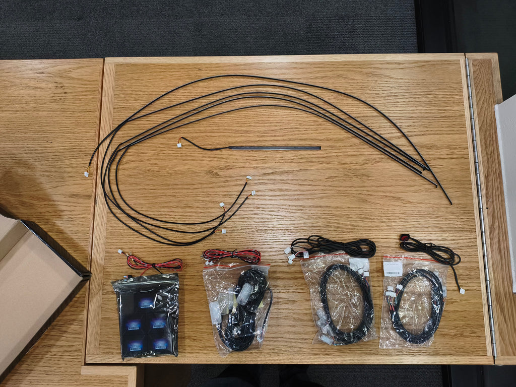 Universal Premium RGBIC Acrylic Ambient Lighting Kit (18-in-1 Trade Pack) - Modifed Parts Supplier - Modified Parts Supplier