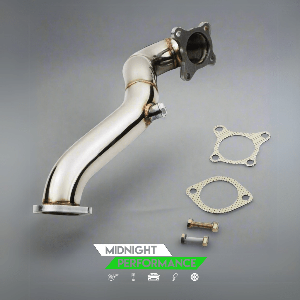 VW Audi Seat Skoda 1.4 TSI EA111 Stainless Decat Downpipe | Midnight Performance - Modified Parts Supplier