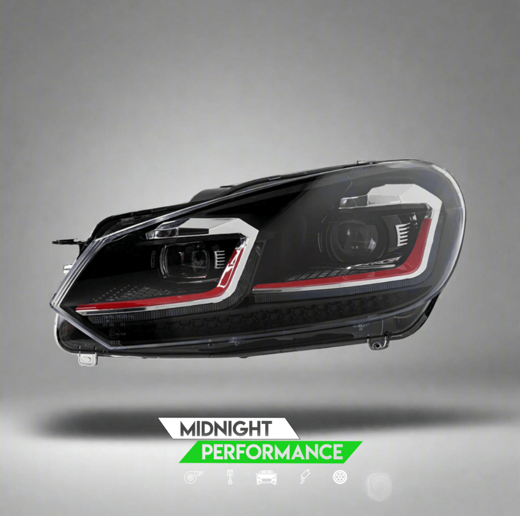 VW Golf MK6 LED Headlights MK7.5 Style - Modified Parts Supplier