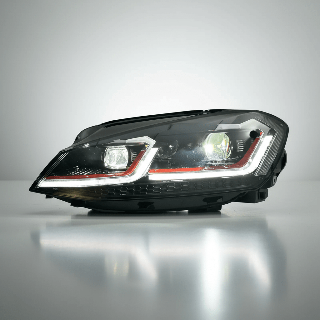 VW Golf Mk7 & Mk7.5 LED Headlights – Full LED Upgrade with Dynamic Indicators | OEM+ Style Headlight Conversion (2013–2020) - Modified Parts Supplier