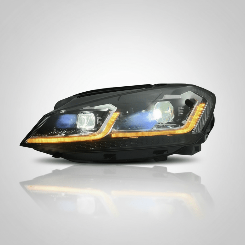 VW Golf Mk7 & Mk7.5 LED Headlights – Full LED Upgrade with Dynamic Indicators | OEM+ Style Headlight Conversion (2013–2020) - Modified Parts Supplier