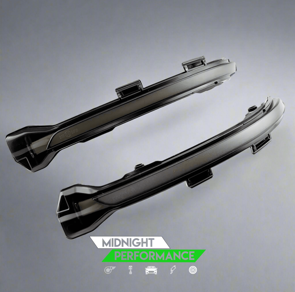 VW Golf Mk7 Smoked Dynamic LED Side Mirror Indicators [Pair] – Sequential Turn Signal Upgrade - Modified Parts Supplier